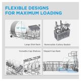 Midea Countertop Energy Star Portable Dishwasher