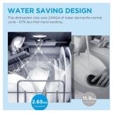 Midea Countertop Energy Star Portable Dishwasher