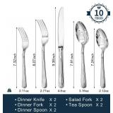 Kingstone 10 Piece Silverware Set