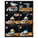 INYOU 26 Piece Whiskey Smoke Kit with Torch