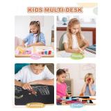 Kiddie Joy Sensory Table for Toddlers with 2 Stools