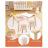 Kiddie Joy Sensory Table for Toddlers with 2 Stools