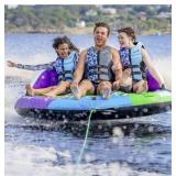 RAVE Sports Hyper Inflatable Boat Towable Tube
