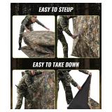 Holiwei Hunting Blind with Swing Door