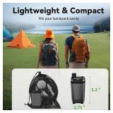 InkTrail Portable Camping Shower Kit