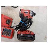 Milwaukee® 1/4"-drive 18V Impact Driver with M18 Battery, Charger