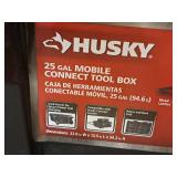 Husky® 25-Gallon Mobile Connect Tool Box | Rolling