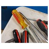 Lot of (15) Hand Tools - Screwdrivers, Wrenches (assorted)