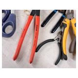 Lot of (7) Hand Tools - Cutters, Strippers, Scissors (assorted)
