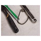 Lot of (2) Adjustable Wrenches