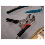 Lot of (4) Assorted Hand Tools - Pliers - Locking, Needlenose, Slide Joint