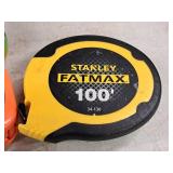Lot of (3) Assorted Tape Measures - Stanley FatMax 100