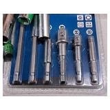 Assorted Hand Tools - DeWalt 6-pc Hex Shank Drill Bit Set, Torquesmith Adapter & Bit Set 16-pcs,  3/8"-drive Ratchet with Sockets