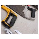 Lot of (2) Assorted Saws - 12" Hack Saw, 18" Carpenter Saw