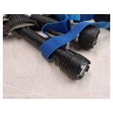 Lot of (4) Assorted Hand Tools - Flashlights (x2) and Headlamps (x2)