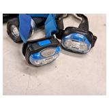 Lot of (4) Assorted Hand Tools - Flashlights (x2) and Headlamps (x2)