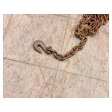 Lot of (2) Tow Chain with Hook End
