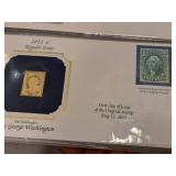 Golden Replicas of U.S. Classic Stamps - Proof Replicas 22kt Gold
