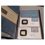 Golden Replicas of U.S. Classic Stamps - Proof Replicas 22kt Gold