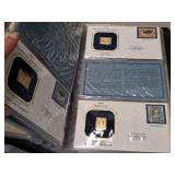 Golden Replicas of U.S. Classic Stamps - Proof Replicas 22kt Gold