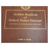 Golden Replicas of United States Stamps - Proof Replicas 22kt Gold