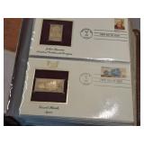 Golden Replicas of United States Stamps - Proof Replicas 22kt Gold