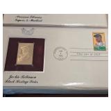 Golden Replicas of United States Stamps - Proof Replicas 22kt Gold