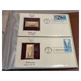Golden Replicas of United States Stamps - Proof Replicas 22kt Gold