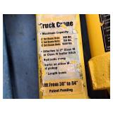 Hitch Mounted Truck Crane / Engine Lift /  Engine Hoist