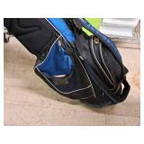Lot of (7) Terra Firma Golf Clubs with Golf Bag