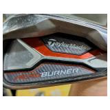 Lot of (7) Terra Firma Golf Clubs with Golf Bag