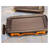 Solar Portable Charging Station and Flashlight