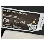 Nike Air Jordan 6 Retro (GS) Size 6.5Y Youth Shoes
