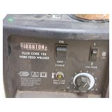 Ironton Flux Core 125 Wire Feed Welder with Mask, Gloves, Roll of Wire (new)