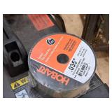 Ironton Flux Core 125 Wire Feed Welder with Mask, Gloves, Roll of Wire (new)