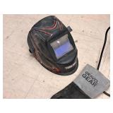 Ironton Flux Core 125 Wire Feed Welder with Mask, Gloves, Roll of Wire (new)