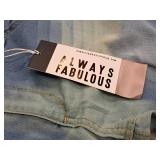 Almost Famous Mid Rise Roll Cuff Size 11 Women