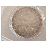 1892 Columbian Exposition Commemorative Silver Half Dollar