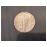 Lot of (4) Dimes - 1937, 1938, 1939, 1940