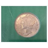 Lot of (4) Dimes - 1937, 1938, 1939, 1940