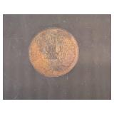 Lot of (4) Coins - 1936 Indian Head / Buffalo Nickel, 2005P Jefferson w/ Americn Bison Obverse, 1900 Indian Head Penny, 1798 Draped Bust Large Cent