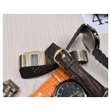 Lot of  Wrist Watches and Watch Bands, Pocket Watch (assorted)