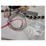 Lot of  Wrist Watches and Watch Bands, Pocket Watch (assorted)