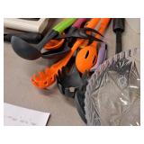 Assorted Plastic Kitchenwares - Bowl, Juice Jug, Cheese/Vegetable Slicer, Cooking Utensils