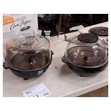 Lot of (2) West Bend 6-Quart Electric Corn Poppers