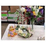 Lot of (4) Easter Décor (assorted)