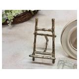 Lot of (3) Assorted Home Décor Picture Frames - DAD, Easel, Round