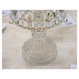 10" Glass Table Lamp with Clear Glass Shade