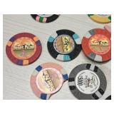 Casino Chips - Dunes, Pioneer Club, Desert Palms, Bahamia