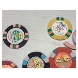 Casino Chips - Dunes, Pioneer Club, Desert Palms, Bahamia